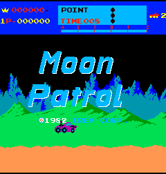 Play <b>Moon Patrol</b> Online
